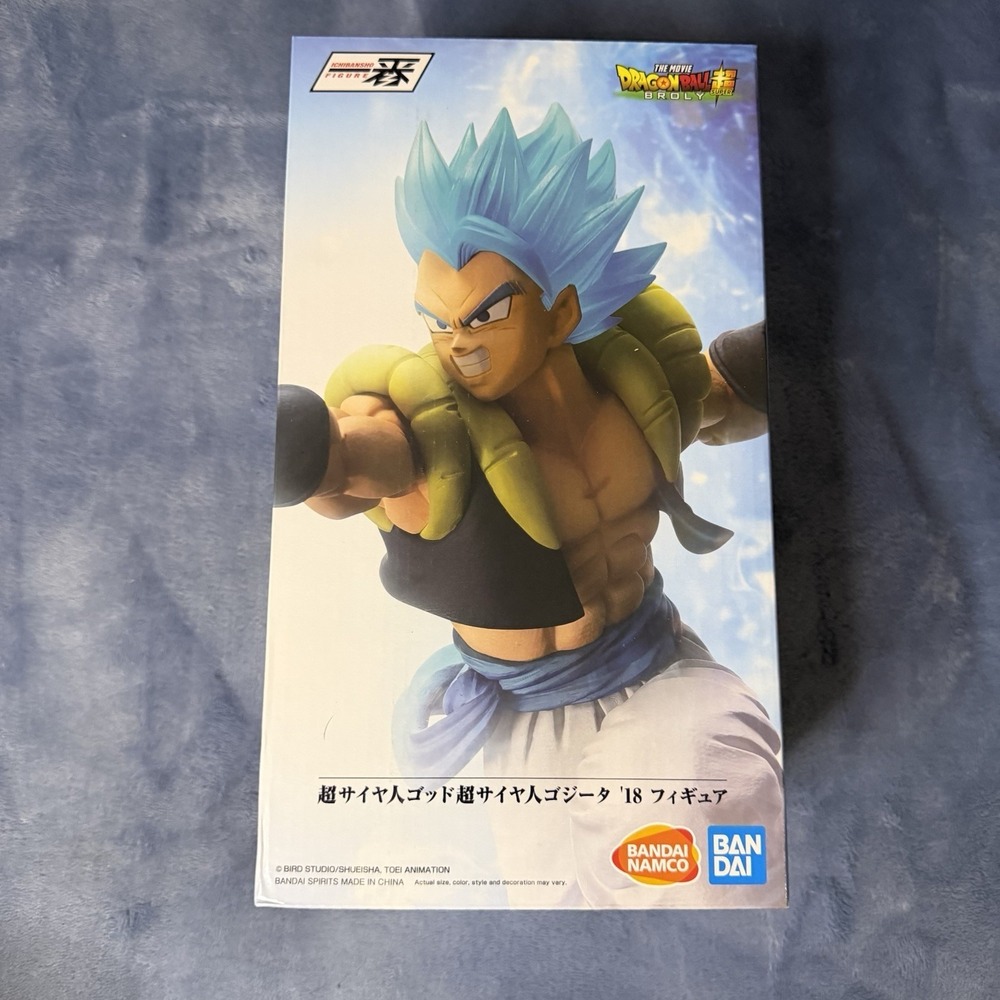 Bandai Spirits Dragon Ball Ichiban Super Saiyan God SS Gogeta Blue Action Figure